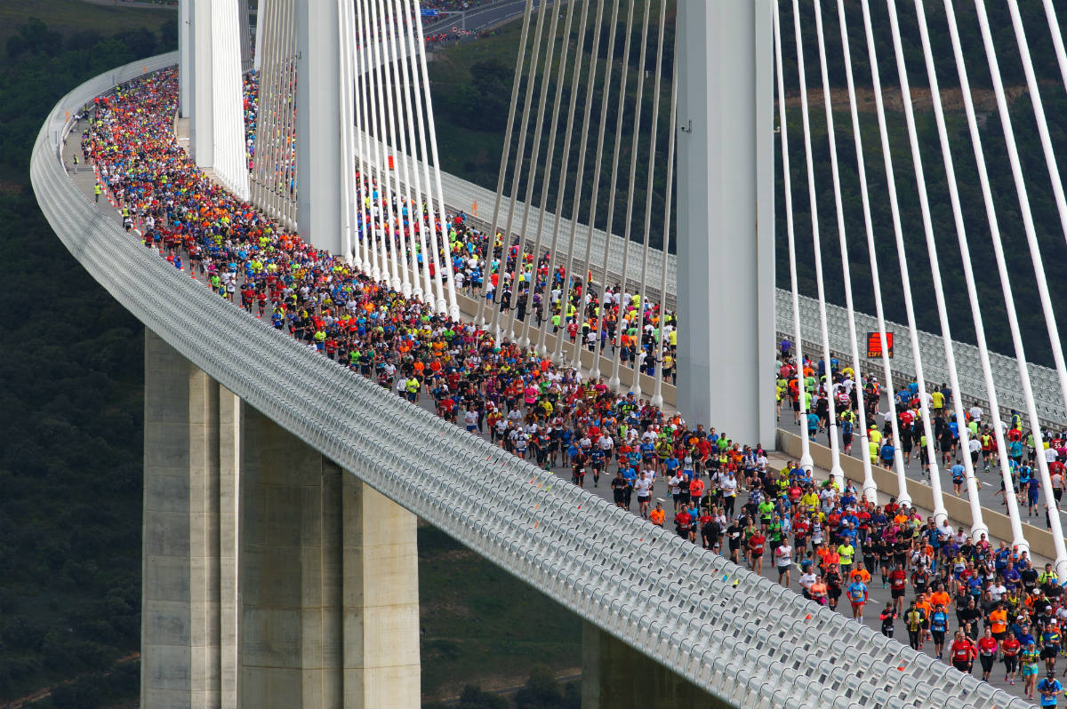 Course Eiffage du Viaduc de Millau