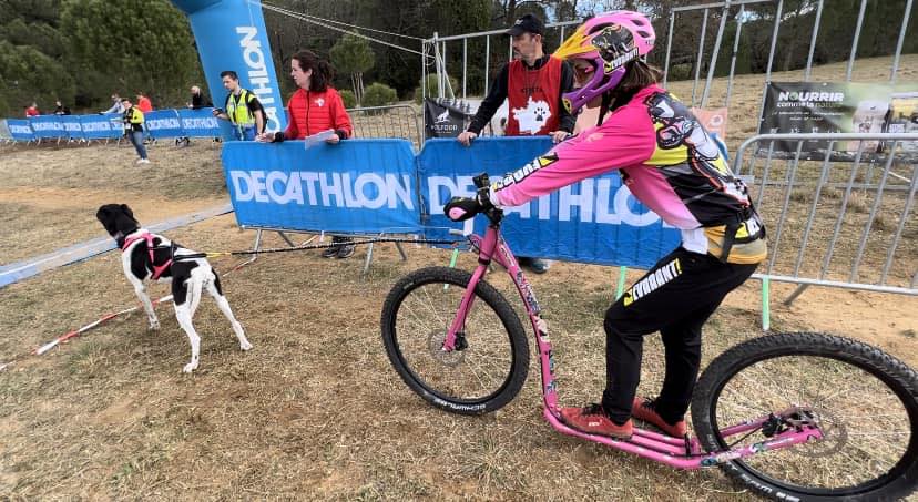 Cani Pedicycle - Les Grenouilles sur un Plateau